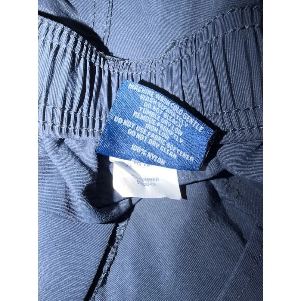 American Fishing Tackle Co. Blue Nylon Men's Shorts Size 40 Drawstring Pockets